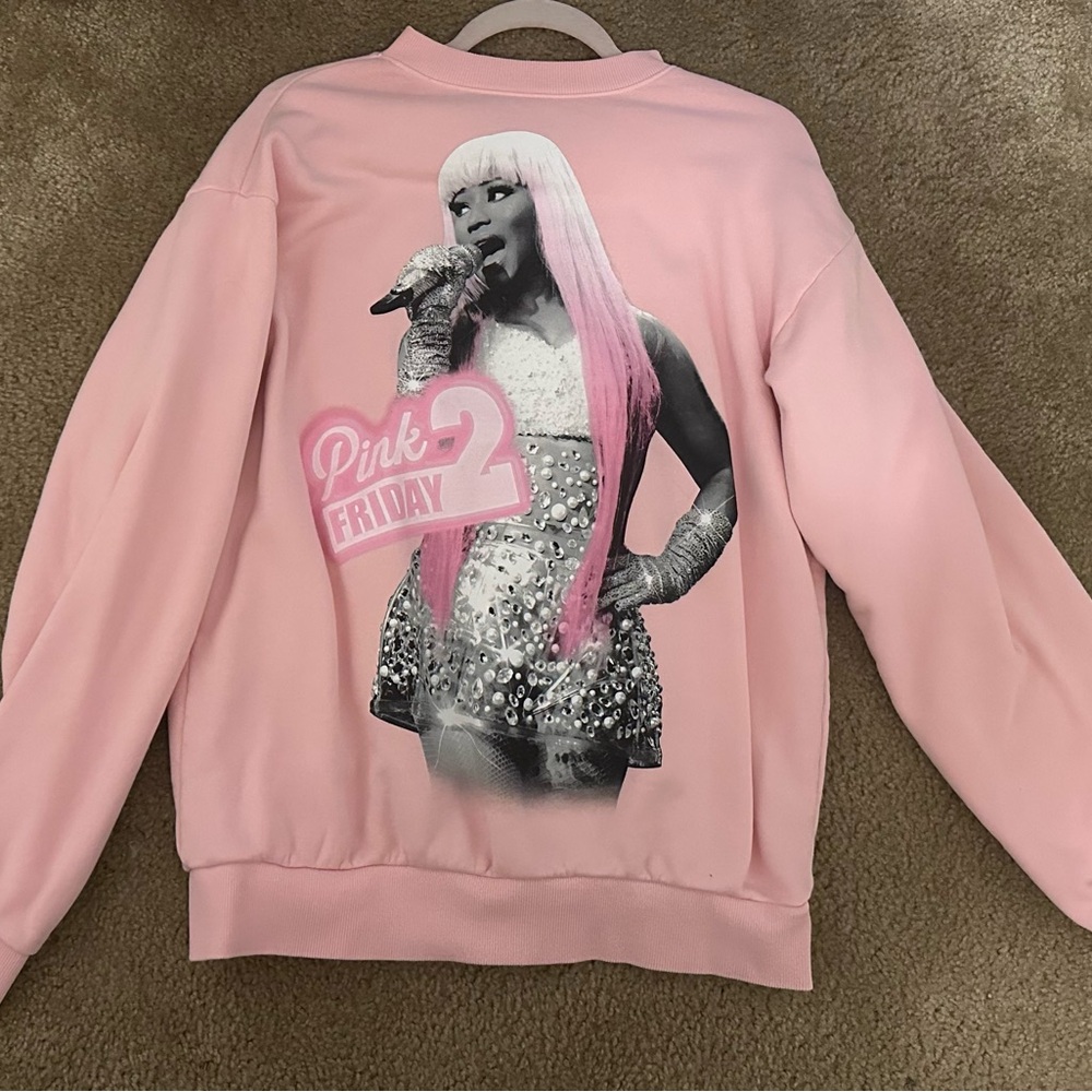 Nicki Minaj Pink Sweatshirt